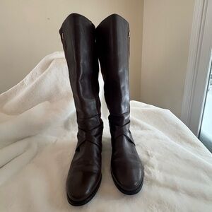 COLE HAAN BROWN RIDING BOOTS